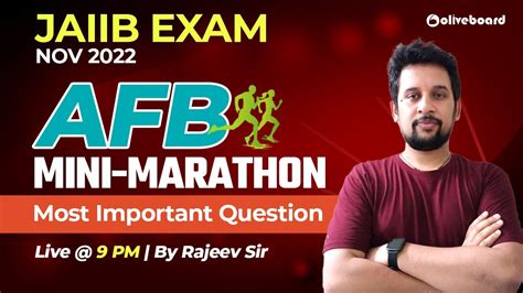 JAIIB Exam Nov 2022 JAIIB AFB Mini Marathon Most Important Question