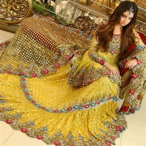 Kashee S Boutique Exclusive Mayo N Mehndi Dholki Lehnga Grab