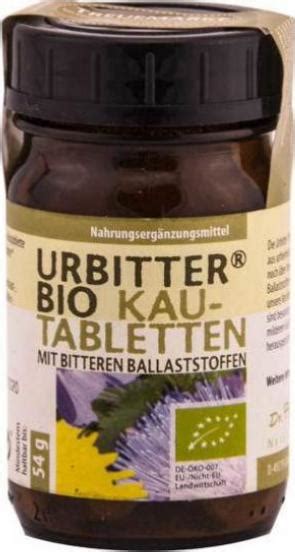 Urbitter Bio Kautabletten 34 Stück günstiger Preis Apotheke Online