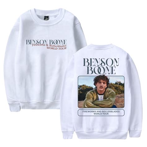 Benson Boone Fireworks and Rollerblades World Tour 2024 Merch ...