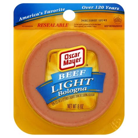 Oscar Mayer Bologna Beef Light Sliced