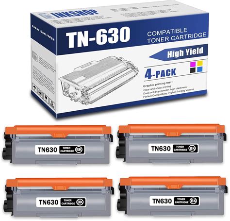 Amazon TN630 Compatible TN 630 Black Toner Cartridge Replacement