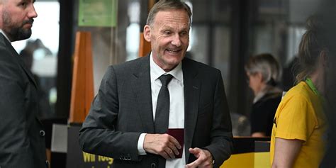 BVB Boss Watzke Vor Dem Champions League Finale Mein Vertrauen Zu