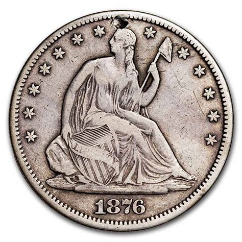 Buy 1876 Cc Liberty Seated Half Dollar Vf Details Apmex