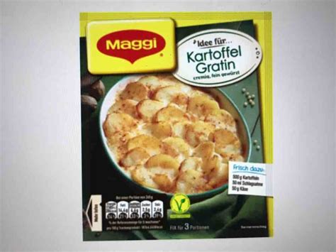 Maggi Kartoffelgratin Kalorien Neue Produkte Fddb