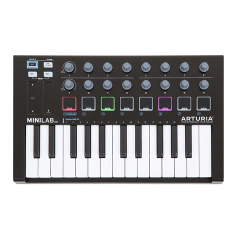 Disc Arturia Minilab Mkii Black Edition Midi Controller Gear Music