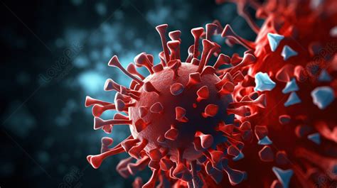 Stunning D Coronavirus Background Rendering For Immersive Visual