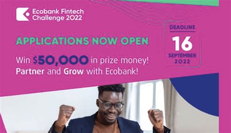 Ecobank Group Launches Fintech Challenge With Us50000 Prize Money Up For Grabs Techdailypost