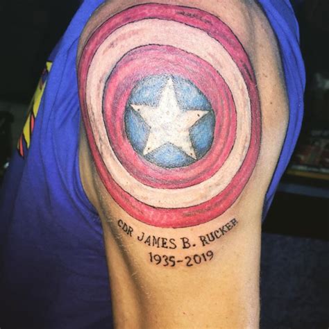 [UPDATED] 40+ Heroic Captain America Tattoos