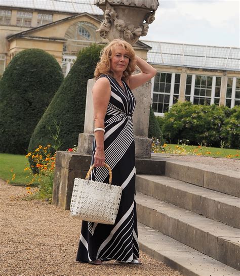 Roman Originals Show-stopping Striped Maxi Dress – Laurie Bronze