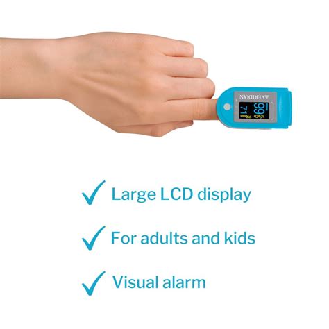 New Veridian Pulse Smartheart Deluxe Fingertip Pulse Oximeter