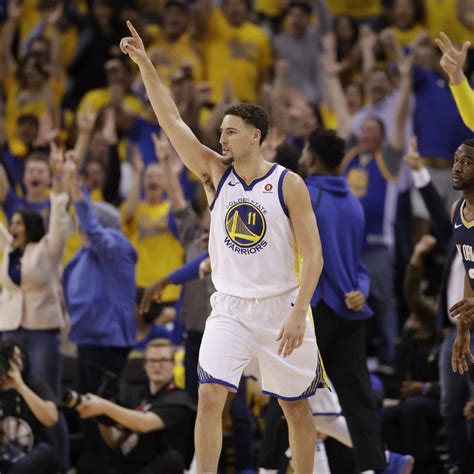 Klay Thompson Says Pelicans' Fast Pace Was 'Tiring' During Warriors ...