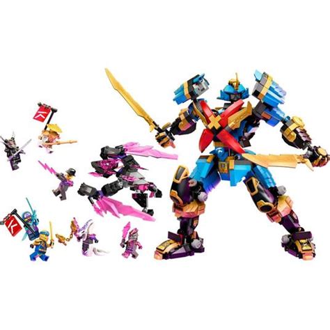 Lego Ninjago Mech Samurai X Di Nya Serie Tv Crystallized Con