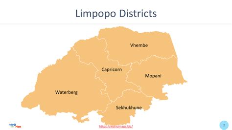 South Africa Limpopo Map | Free Download PowerPoint Templates