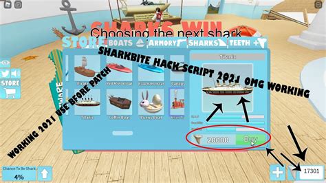 Patched Sharkbite Hack Script Gui Working 2021 Infinite Teeth Youtube