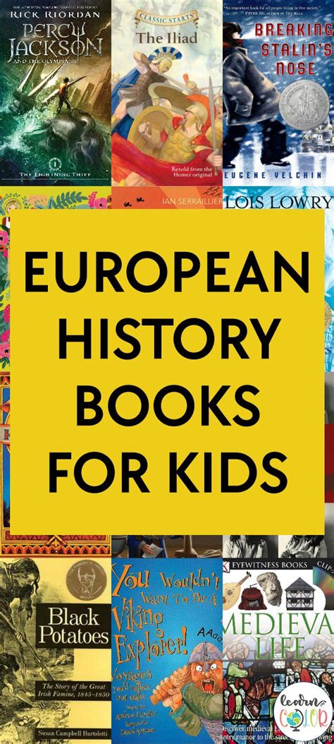 European History Books for Kids | Books About Europe