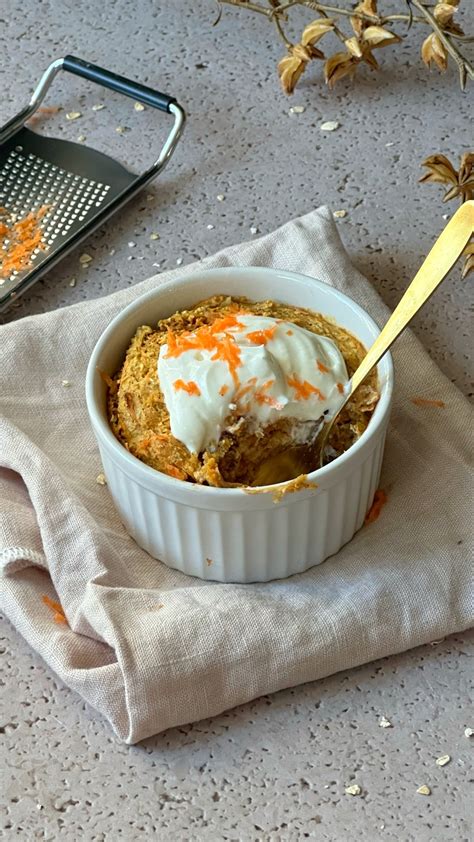 Carrotcake Baked Oats Lazyfitgirl Ontbijt Recept