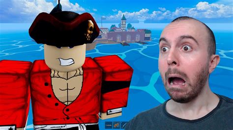 Encontrei Uma Ilha Cheia De Piratas No Blox Fruits Roblox Youtube