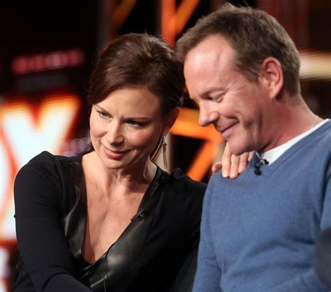 Mary Lynn Rajskub and Kiefer Sutherland at the 24 Live Another Day ...