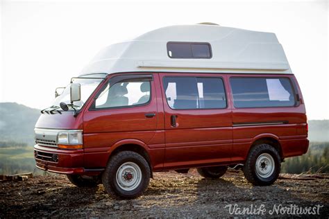 Toyota Hiace Hitop Wd Camper Vanlife Northwest Hiace Camper