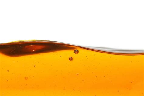 Wave Of Oil Viscosity And Air Bubbles Inside Oil Isolated On White Background 6869160 Stock