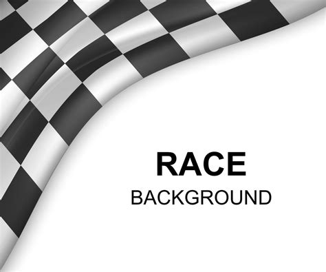 Checkered flag background . Vector illustration 8051835 Vector Art at ...