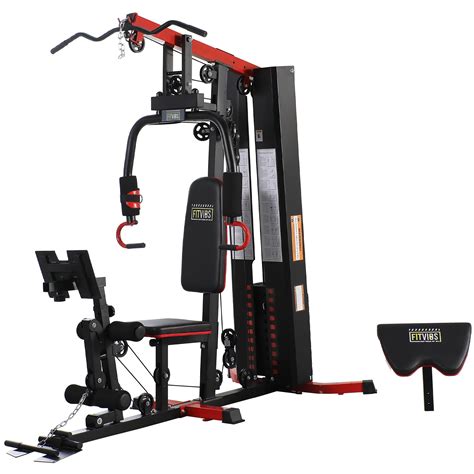 Fitvids Home Gym, Workout Equipment with Leg Press, Exercise Equipment