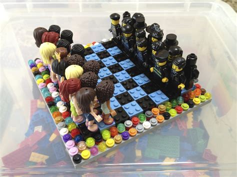 Diy Lego Chess Set - Do It Yourself