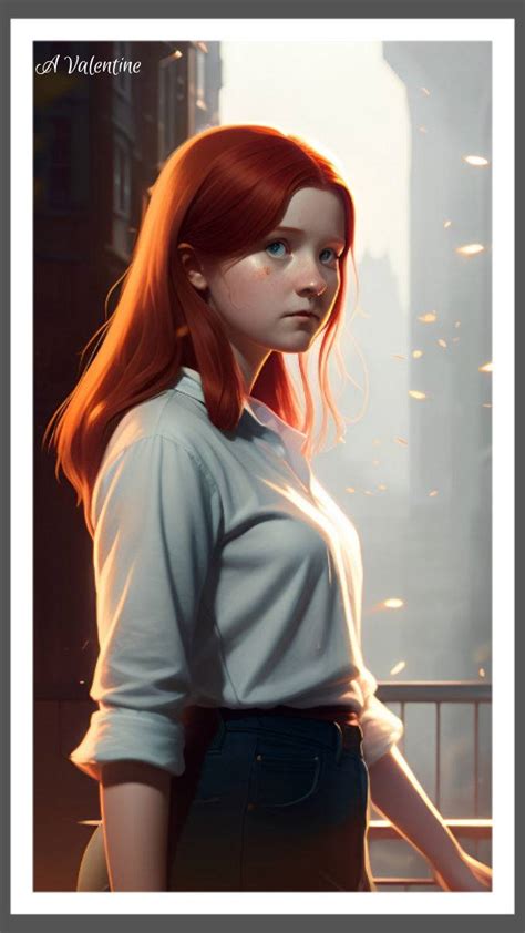 Harry Potter Reimagined Ginny Weasley By Ladyvalsart1983 On Deviantart