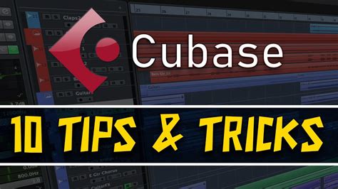 10 Tips Tricks For Cubase YouTube