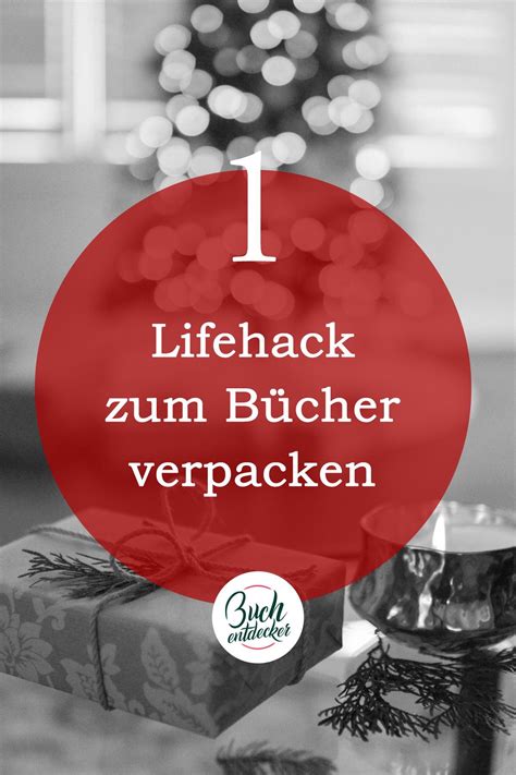 Life Hack Bücher als Geschenk verpacken Buch geschenke Kreative