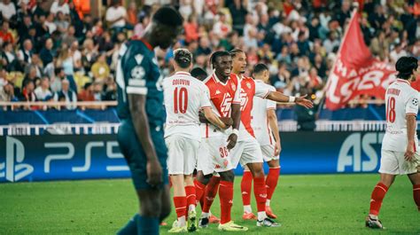 Ligue des champions L AS Monaco survole l Étoile Rouge de Belgrade et