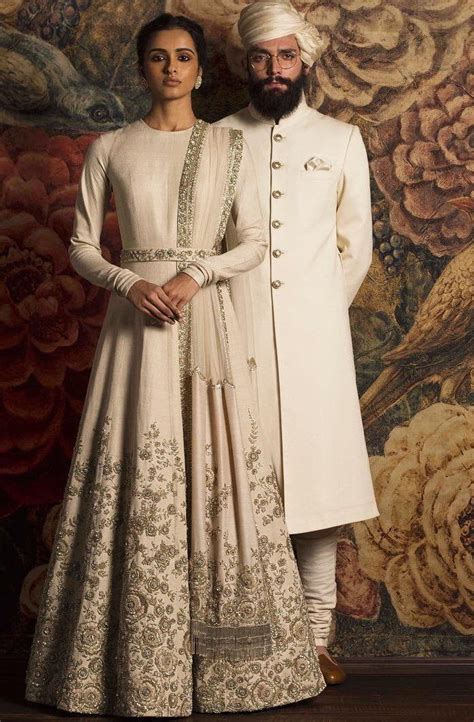 Ivory Color Wedding Gown | Indian fashion dresses, Indian gowns dresses ...