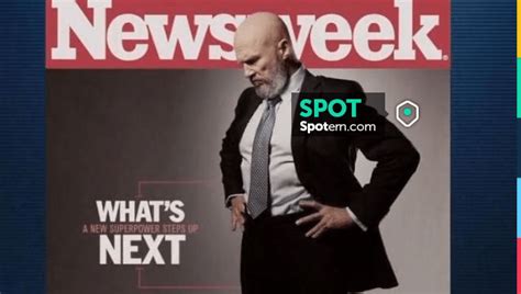 Newsweek Magazine With Cover Of Obadiah Stane Jeff Bridges As Seen In