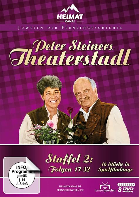 Peter Steiners Theaterstadl Staffel 2folgen 17 32 8 Dvds Von