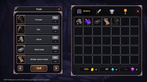 Classic Fantasy Rpg Ui Kit