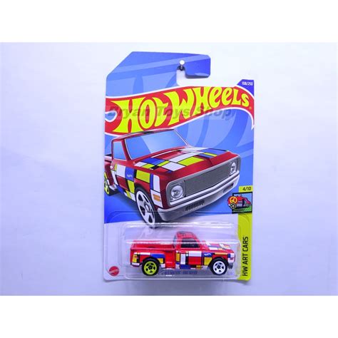 Jual Hot Wheels Custom 69 Chevy Pickup Merah Tampo HW Shopee Indonesia