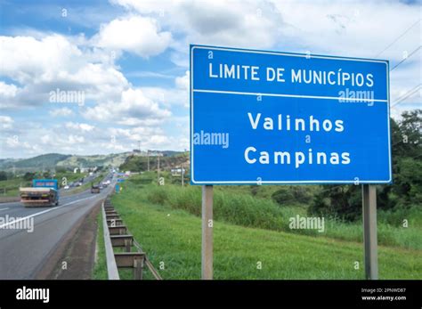 Distância De Campinas A Itatiba - Itatiba-sp,brasil-April 19,2023 Translation: Limit of municipalities ...