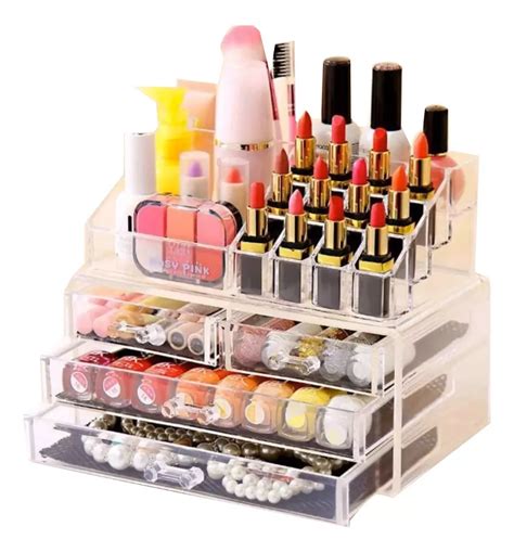 Ripley Organizador De Maquillaje Cosmetiquero Joyero Acrilico