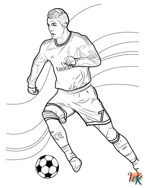 28 Dibujos Para Colorear Cristiano Ronaldo Dparacolorearwk