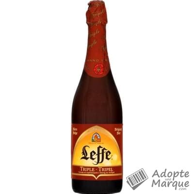 Leffe Triple Bi Re D Abbaye Belge Cors E Vol La Bouteille De