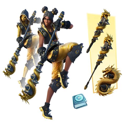 Fortnite Goldenbane Guardian Quest Pack Item Bundle Png Pictures Images