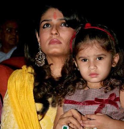 Raveena Tandon Family Photos