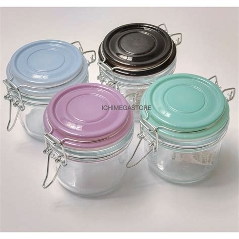 Jual ICHIMEGASTORE Toples Kaca Kedap Udara Klip Glass Canister Food