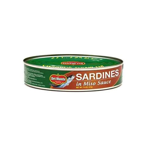 Del Monte Sardines In Miso Sauce 7 5oz 215g Lazada PH