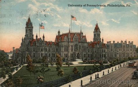 University Of Pennsylvania Philadelphia Pa Postcard