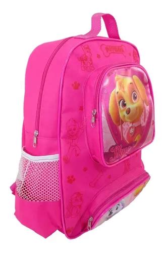 Mochila Escolar Grande Sin Rollo Skye Paw Patrol MercadoLibre