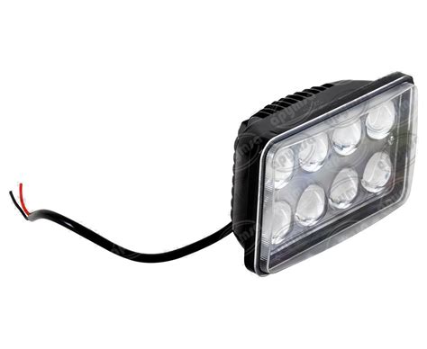 FARO AUXILIAR BLANCA DERECHO E IZQUIERDO 10 30V RECTANGULAR DE 8 LEDS