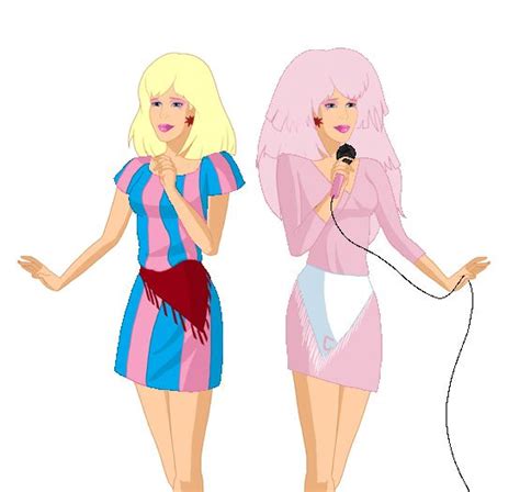 Jerrica And Jem By Mythical Mommy Jem And The Holograms S Cartoons