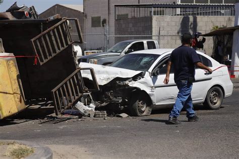 Fatal Accidente Automovil Stico En Bulevar Garc A Morales En Hermosillo